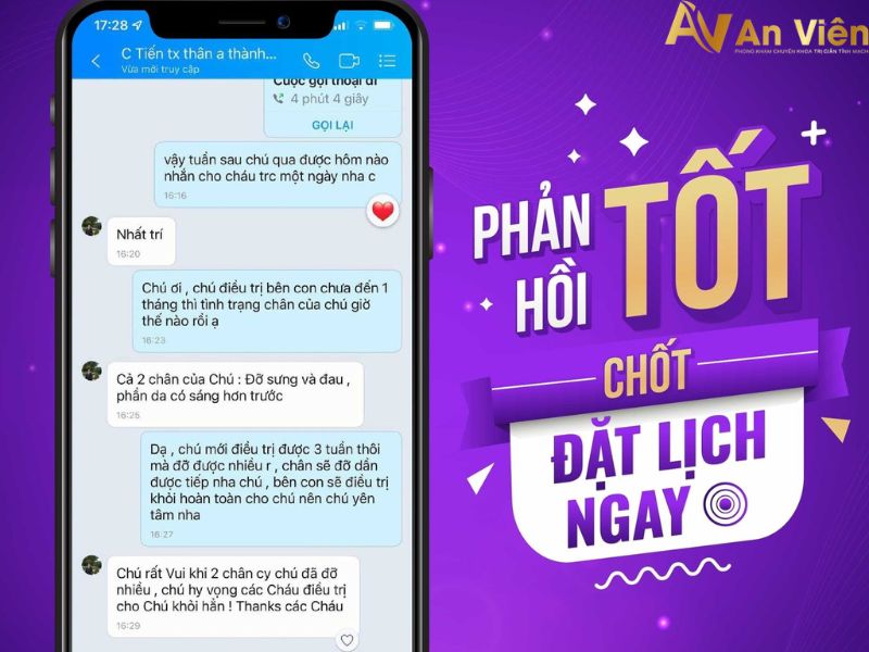Điều trị bệnh suy giãn tĩnh mạch An Viên