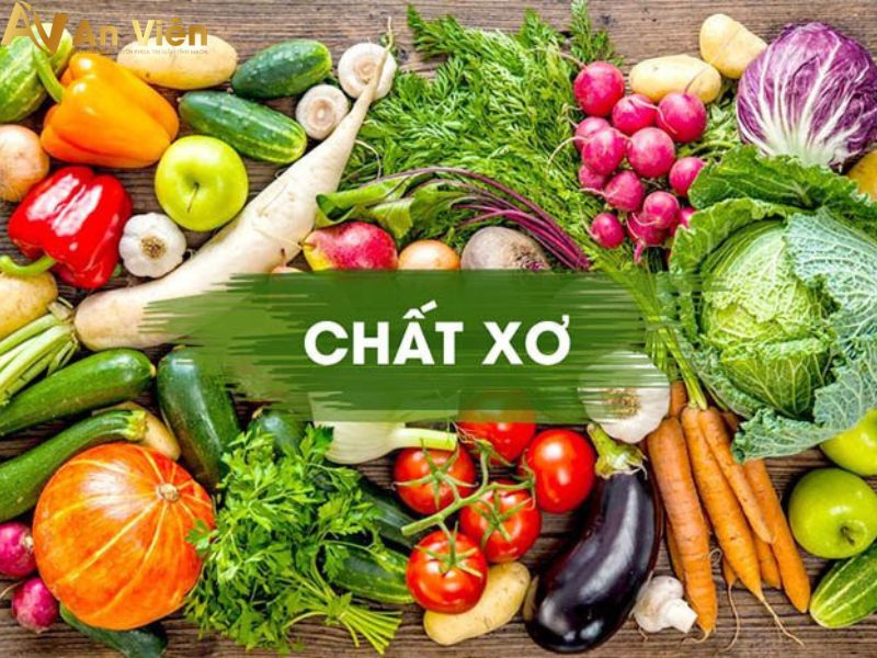 Bổ sung nước và chất xơ