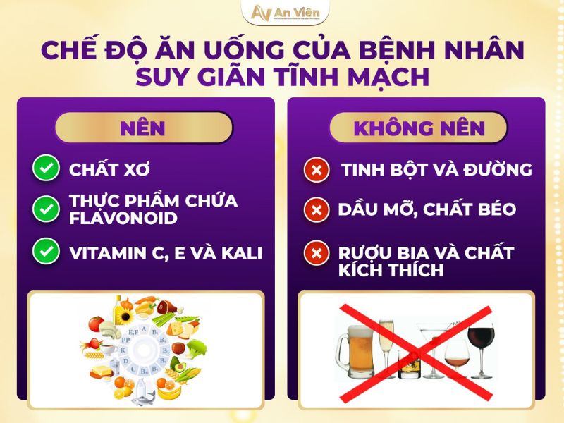 cách giảm giãn tĩnh mạch chân