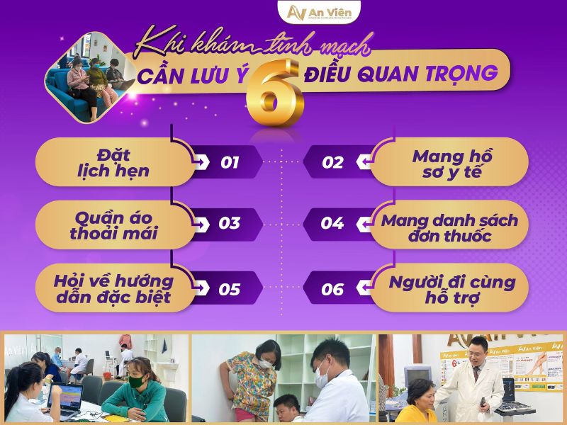 khám giãn tĩnh mạch