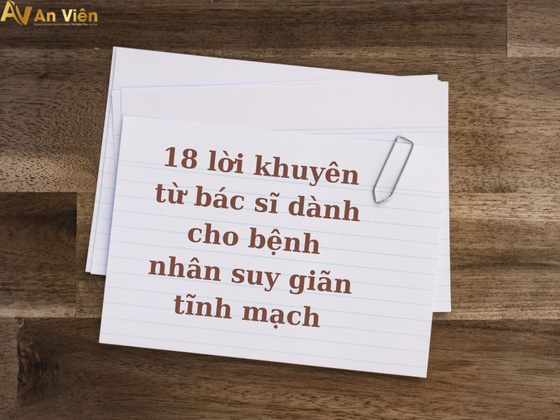 suy giãn tĩnh mạch nên kiêng ăn gì