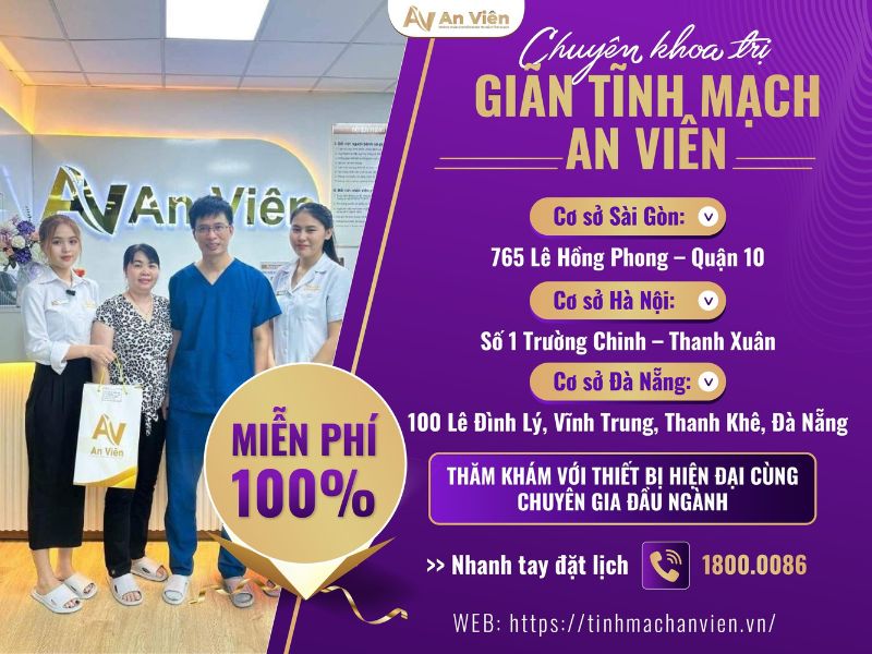 giãn tĩnh mạch ở chân