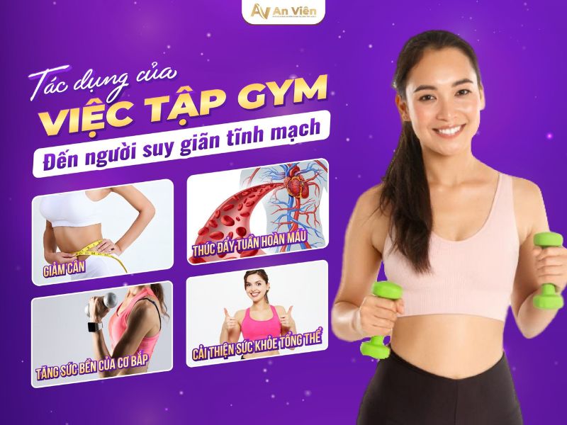 giãn tĩnh mạch có tập gym được không