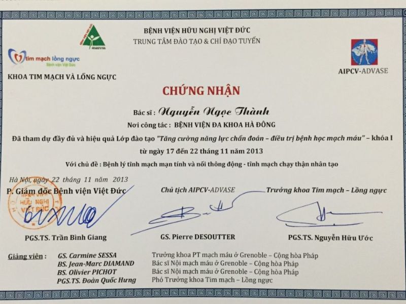 Phòng khám tĩnh mạch An Viên