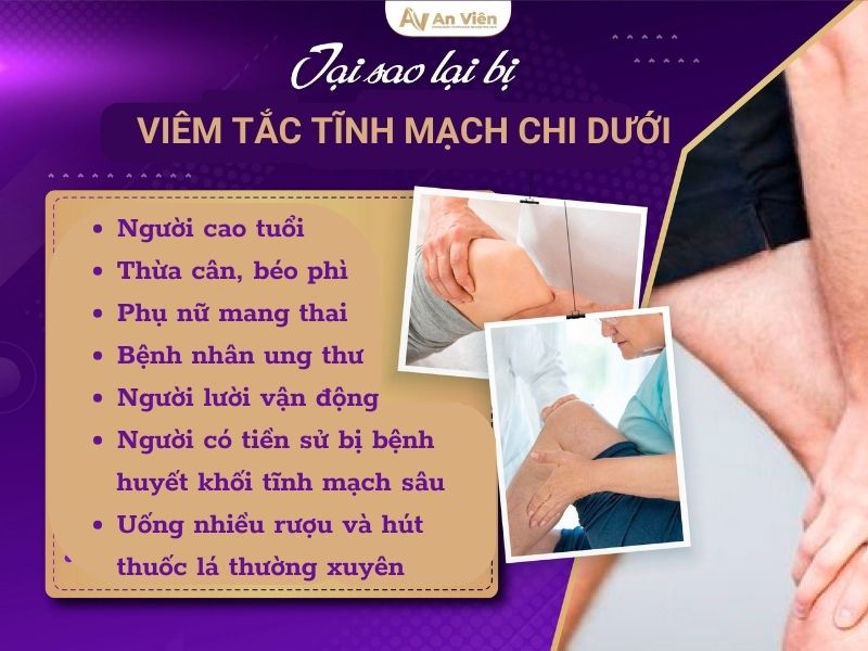 chữa viêm tắc tĩnh mạch chi dưới