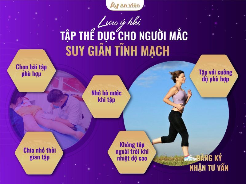 bài tập thể dục cho người giãn tĩnh mạch chân