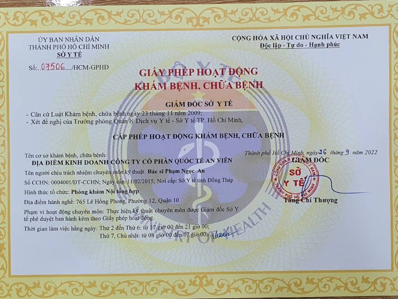 phòng khám an viên nha trang