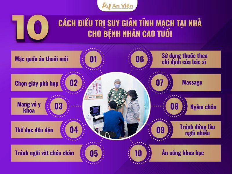 cách điều trị giãn tĩnh mạch chân tại nhà