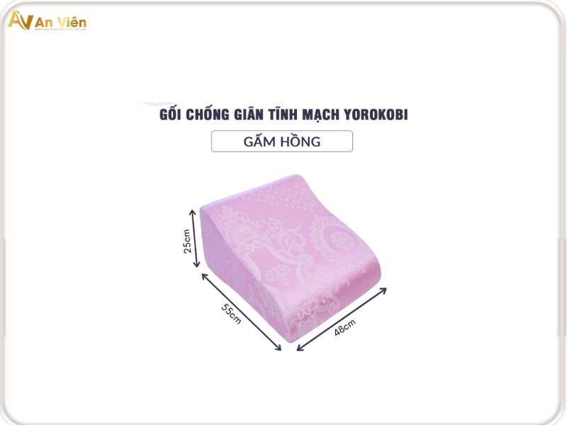 gối chống giãn tĩnh mạch tphcm