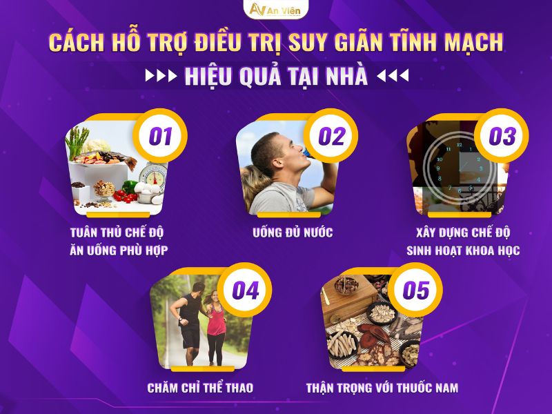 cách trị bệnh giãn tĩnh mạch