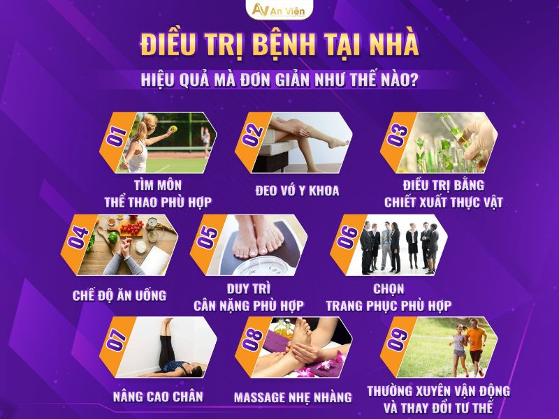 biểu hiện của giãn tĩnh mạch chân