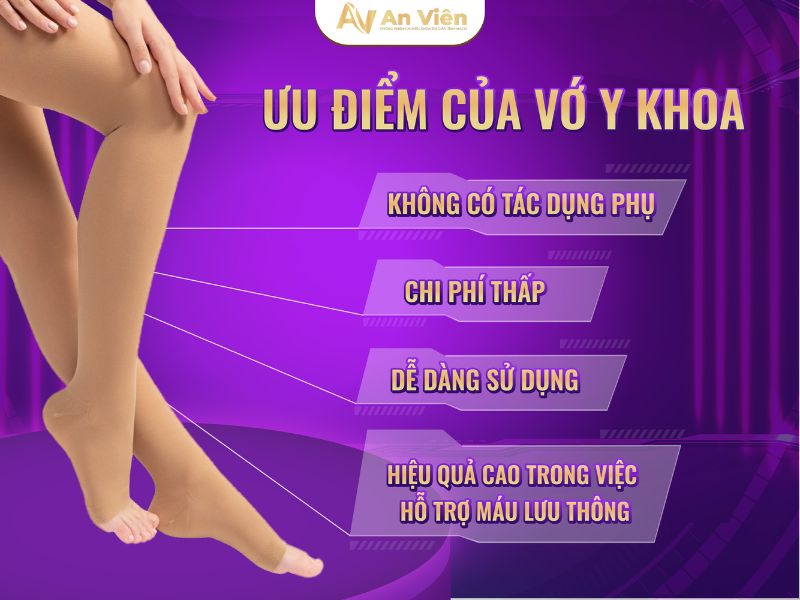 tác dụng của vớ giãn tĩnh mạch