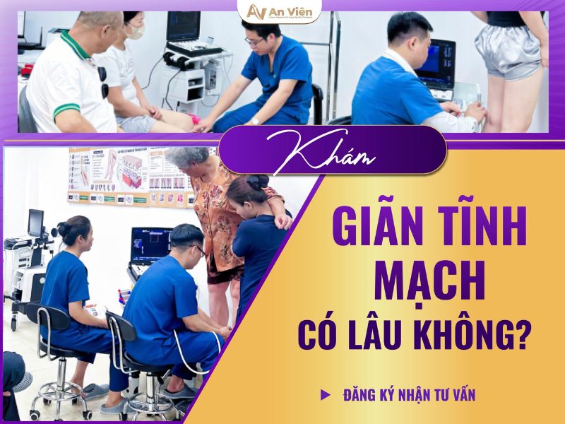 hình ảnh giãn tĩnh mạch chi dưới