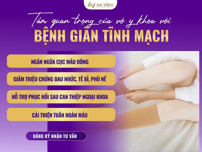 giá vớ y khoa suy giãn tĩnh mạch