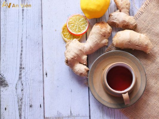 gừng chữa giãn tĩnh mạch