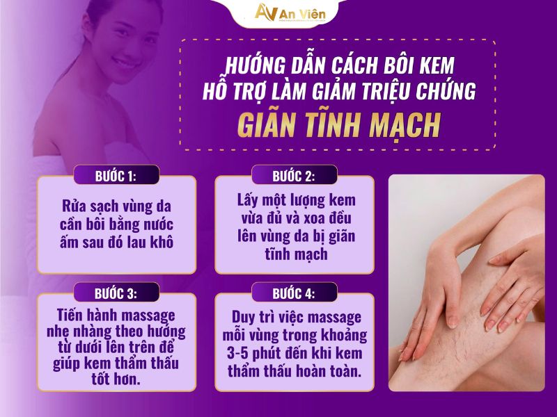 kem bôi giãn tĩnh mạch loại nào tốt nhất