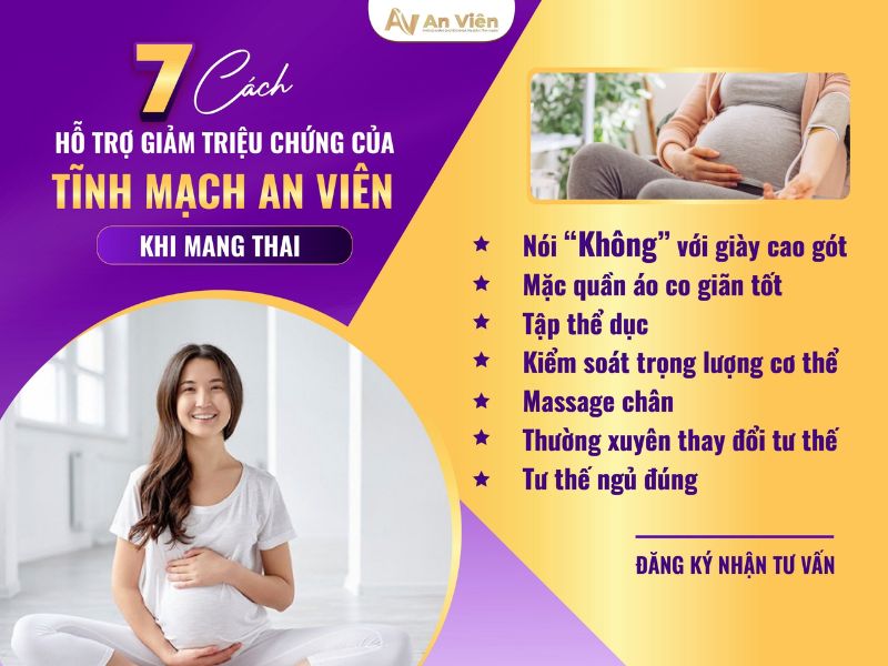 suy giãn tĩnh mạch khi mang thai