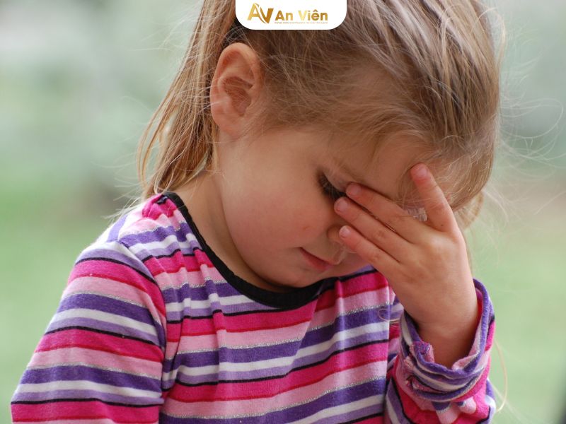 giãn tĩnh mạch ở mặt trẻ em