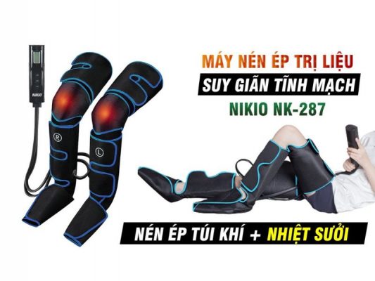 máy nén ép trị liệu suy giãn tĩnh mạch